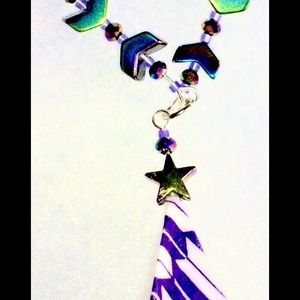 Violet Diamond Necklace